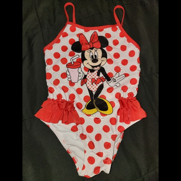 Minnie Mouse Swimsuit - Picture 1 of 3